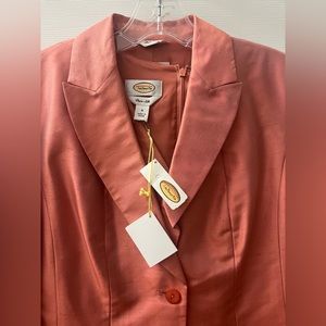 Talbots Women's Long Sleeve Silk  brand new 2 pieces dress suit  Size 4